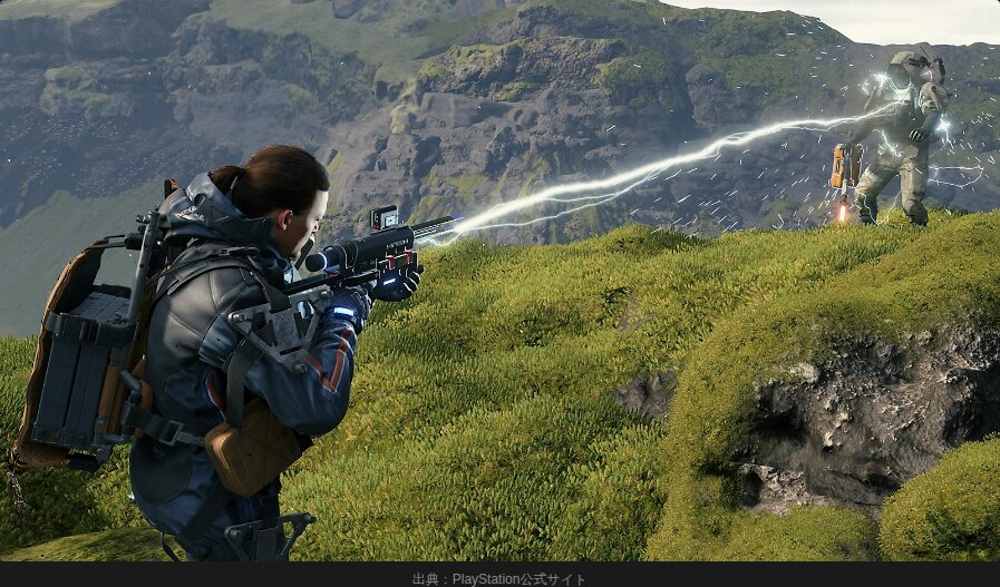 DEATH STRANDING 戦闘シーン PlayStation公式サイト